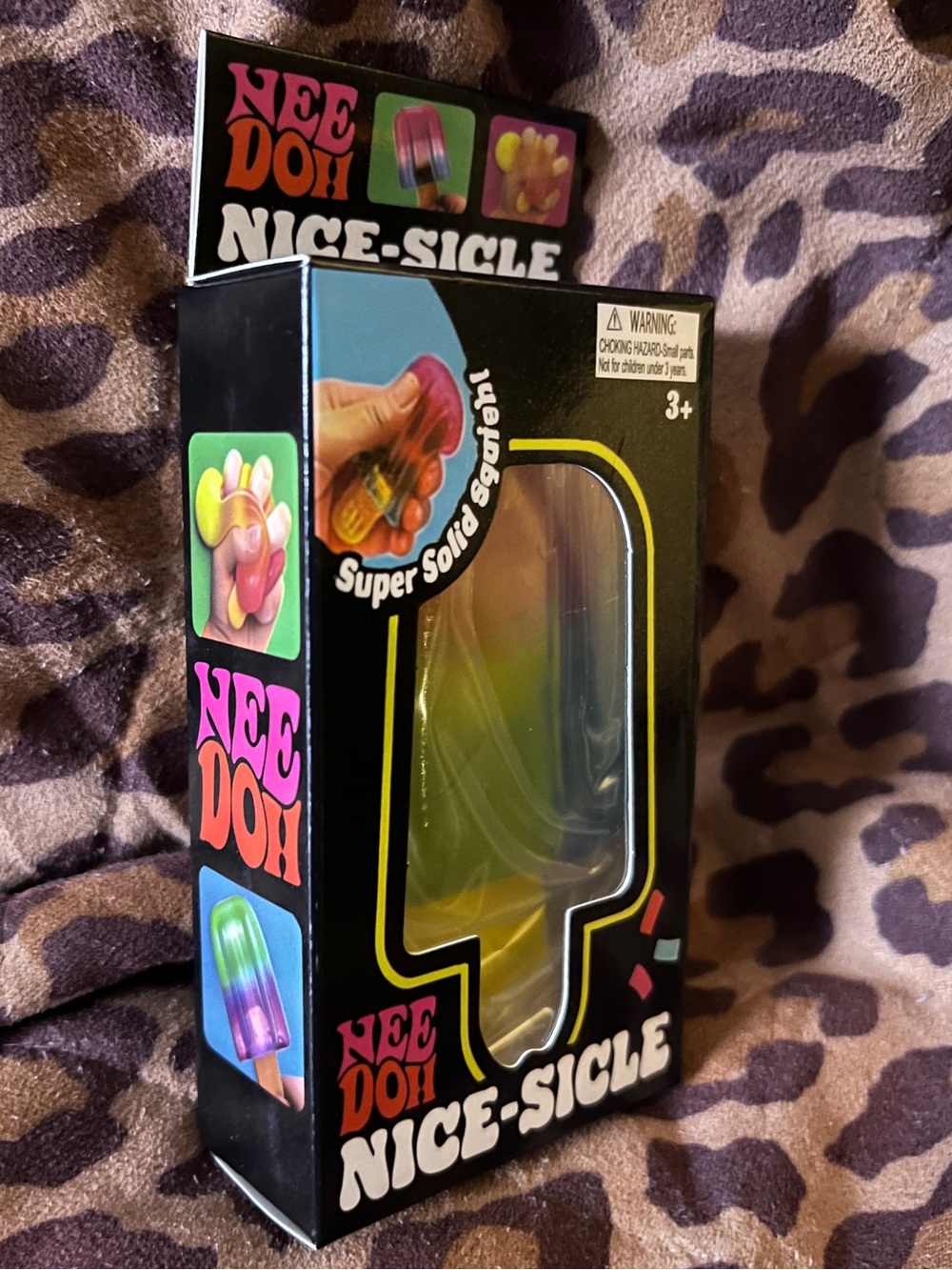 Nice-Sicle Nee-Doh Squish Popsicle fidget- Rainbow Colors Super Solid - Picture 4 of 5